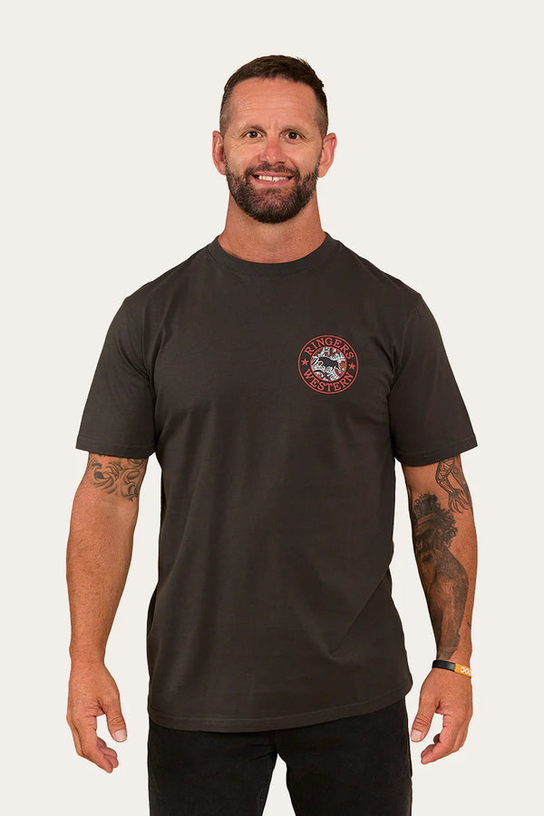 RINGERS WESTERN Walkabout Warrior Unisex T-Shirt- Charcoal