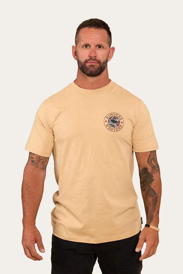 RINGERS WESTERN Walkabout Warrior Unisex T-Shirt- Dark Sand