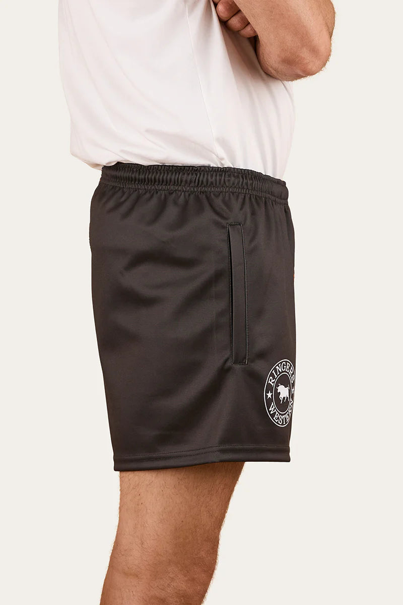 RINGERS WESTERN Walkabout Warrior Footy Short- Charcoal / Multi