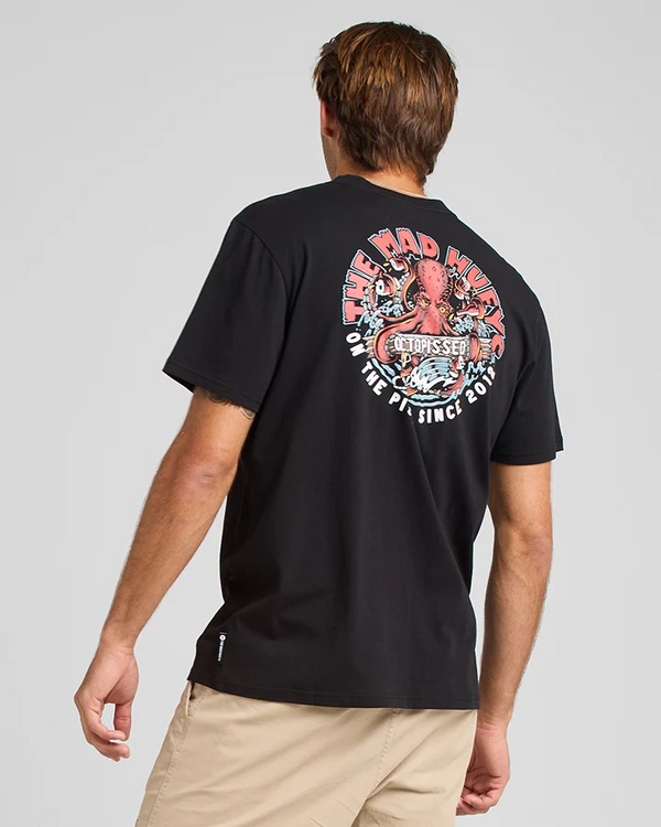 The Mad Hueys OCTOPISSED | SS TEE - BLACK