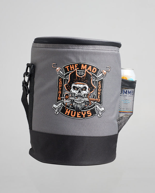 The Mad Hueys CAPTAIN COOKED | COOLER BAG - CHARCOAL
