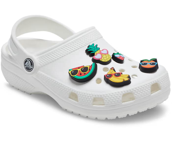 CROCS Jibbitz™ Shoe Charms - CUTE FRUIT WITH SUNNIES 5 PACK