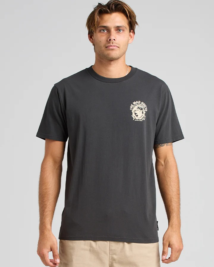 The Mad Hueys GETTING HAMMERED | SS TEE - VINTAGE BLACK