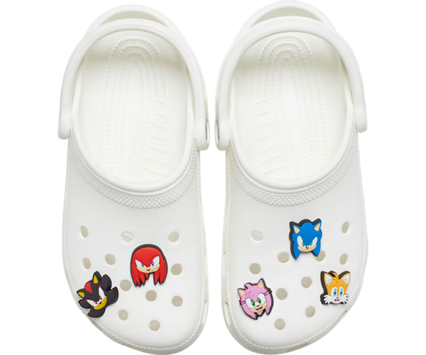 CROCS Jibbitz™ Shoe Charms SONIC THE HEDGEHOG 5 PACK