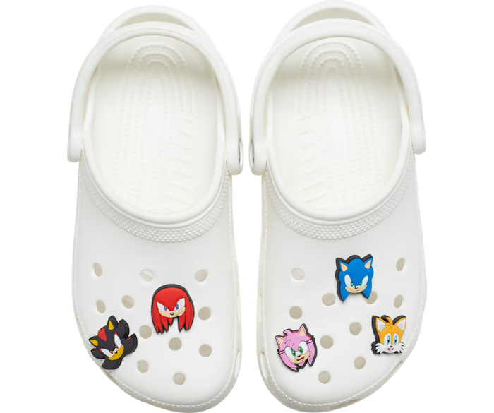 CROCS Jibbitz™ Shoe Charms SONIC THE HEDGEHOG 5 PACK