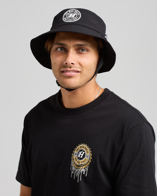 The Mad Hueys H SERIES | SURF BUCKET HAT - BLACK