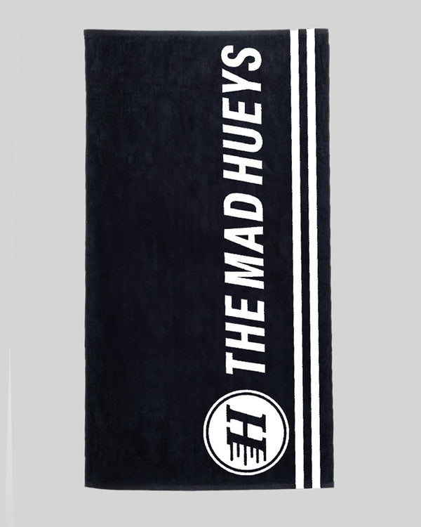The Mad Hueys HUEYS | SURF TOWEL - BLACK