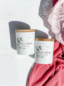 Karla's Kandles-Sweet Pea & Jasmine SOY CANDLE