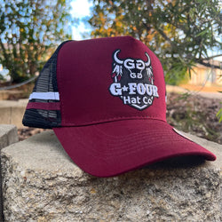 GFour Classic 2.0 - Maroon Deep Fit Trucker