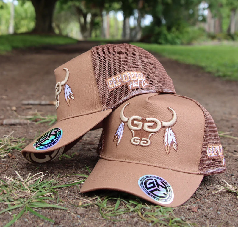 GFour Spirit Bull - Cocoa Deep Fit Trucker
