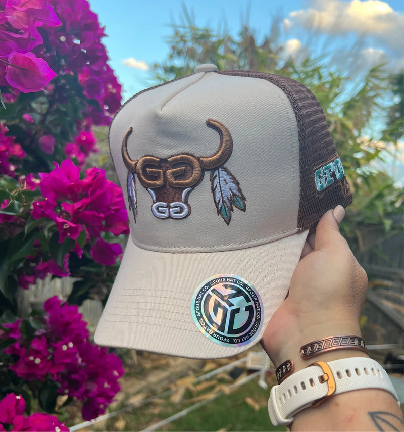 GFour Spirit Bull Minty - Deep Fit Trucker