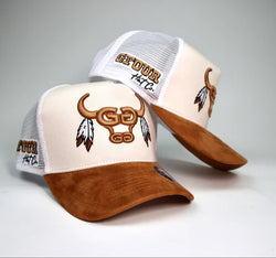 GFour "Spirit Bull" - Suede - Deep Fit Trucker