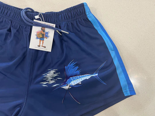 AFS "Sailfish" Footy Shorts (With Pockets)