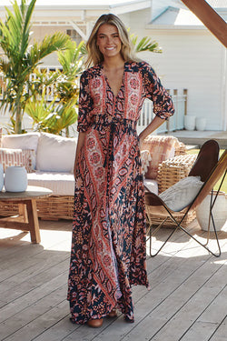 Jaase indiana top maxi dress