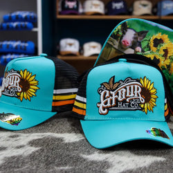 GFour “The Homestead” 2.0 - Aqua Deep Fit Trucker