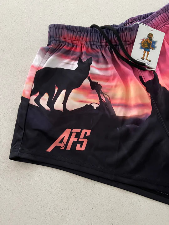 AFS "KELPIE" Footy Shorts (With Pockets)