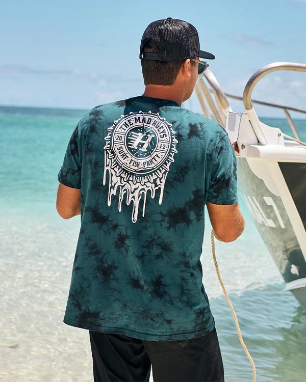 The Mad Hueys HUEYS COLD ONE | SS TEE - TIE DYE