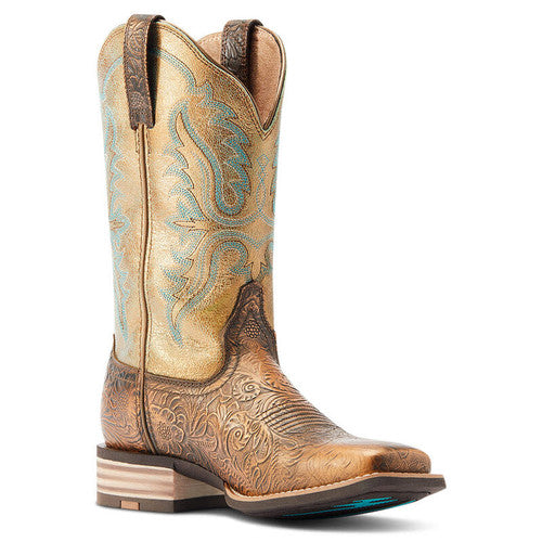 Ariat Women's Olena Boots- Bronze Age/Green Mile