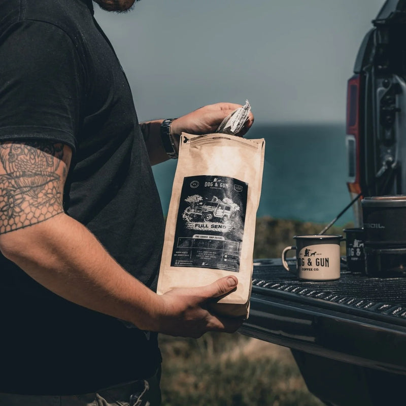 Pre-Loaded Drip Filters - Naked Packs Full Send 40pk - Dog & Gun