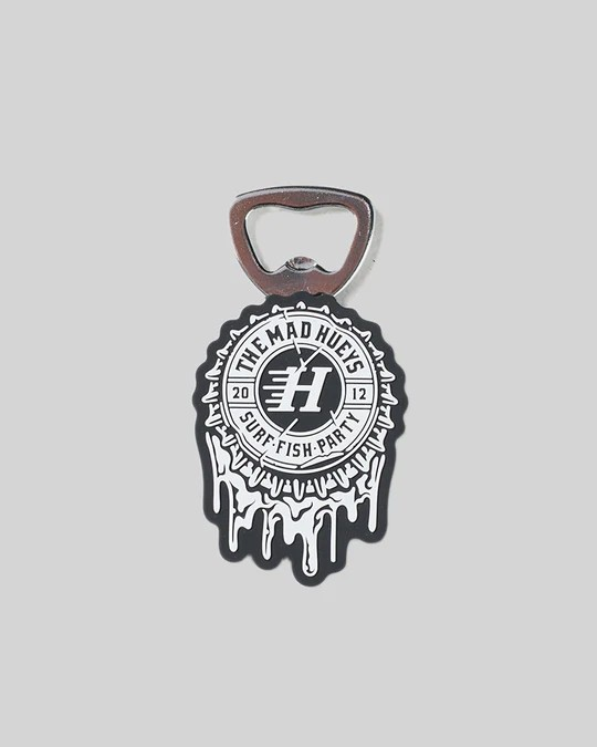 The Mad Hueys HUEYS COLD ONE | MAGNETIC BOTTLE OPENER - BLACK