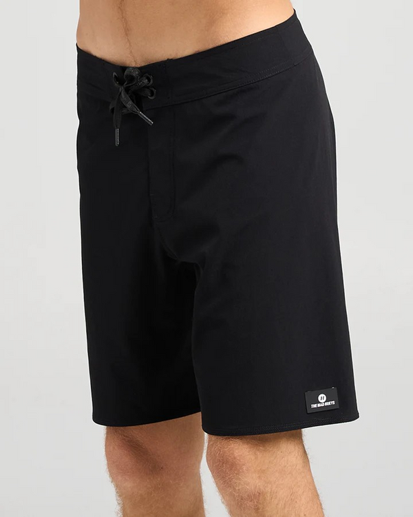 The Mad Hueys HUEYS LIFE | 19" BOARDSHORT - BLACK