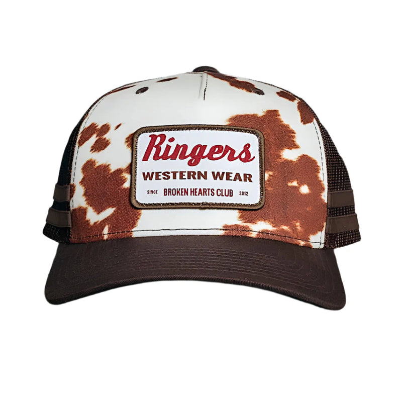 RINGERS WESTERN Daisy Trucker Cap - Chocolate