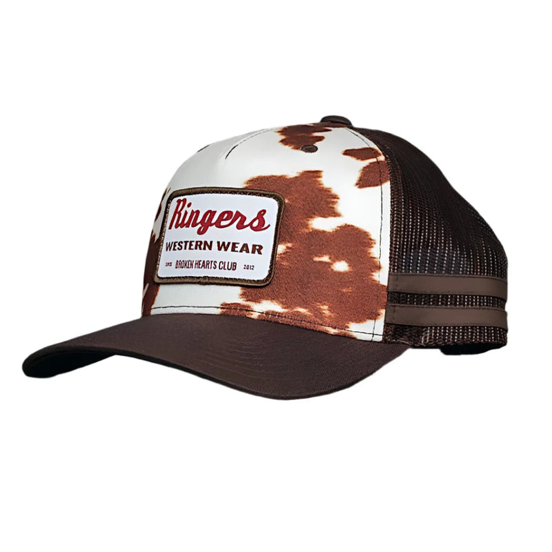RINGERS WESTERN Daisy Trucker Cap - Chocolate