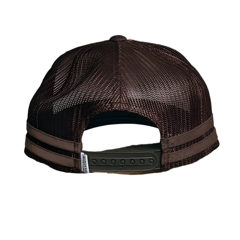 RINGERS WESTERN Daisy Trucker Cap - Chocolate