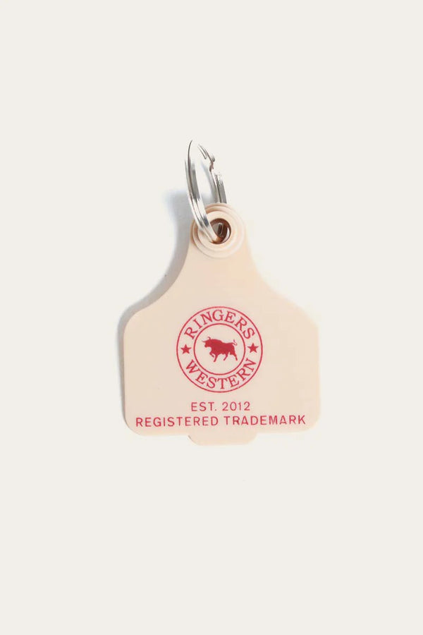 RINGERS WESTERN Cattle Tags - Biscuit