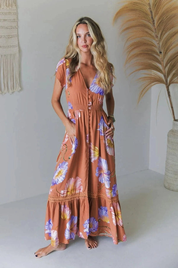 JAASE Carmen Maxi - Amara Bloom Print Maxi