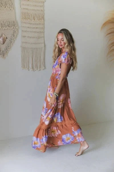 JAASE Carmen Maxi - Amara Bloom Print Maxi
