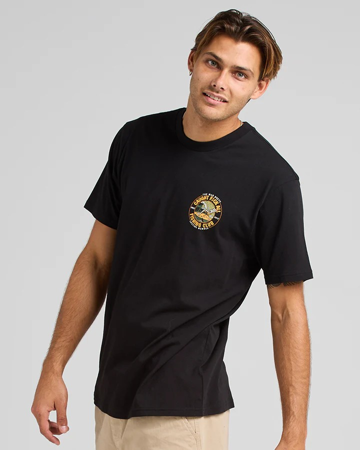 The Mad Hueys CAUGHT FK ALL | SS TEE - BLACK