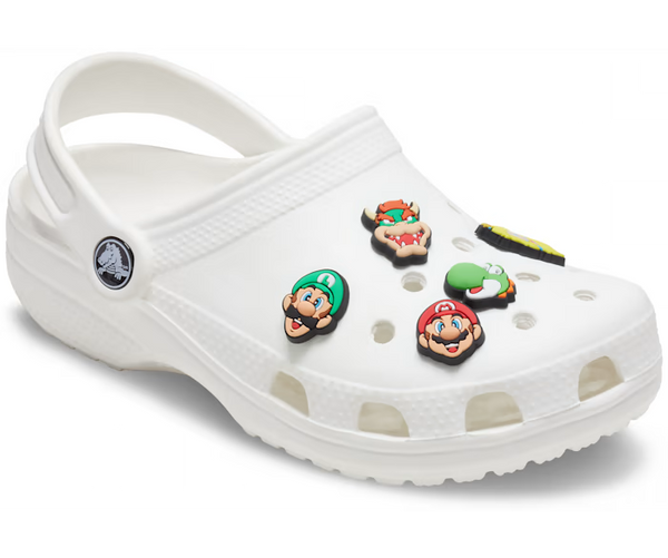 CROCS Jibbitz™ Shoe Charms - SUPER MARIO 5 Pack