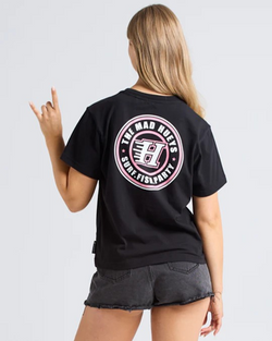 The Mad Hueys H SERIES | WOMENS SS TEE - BLACK