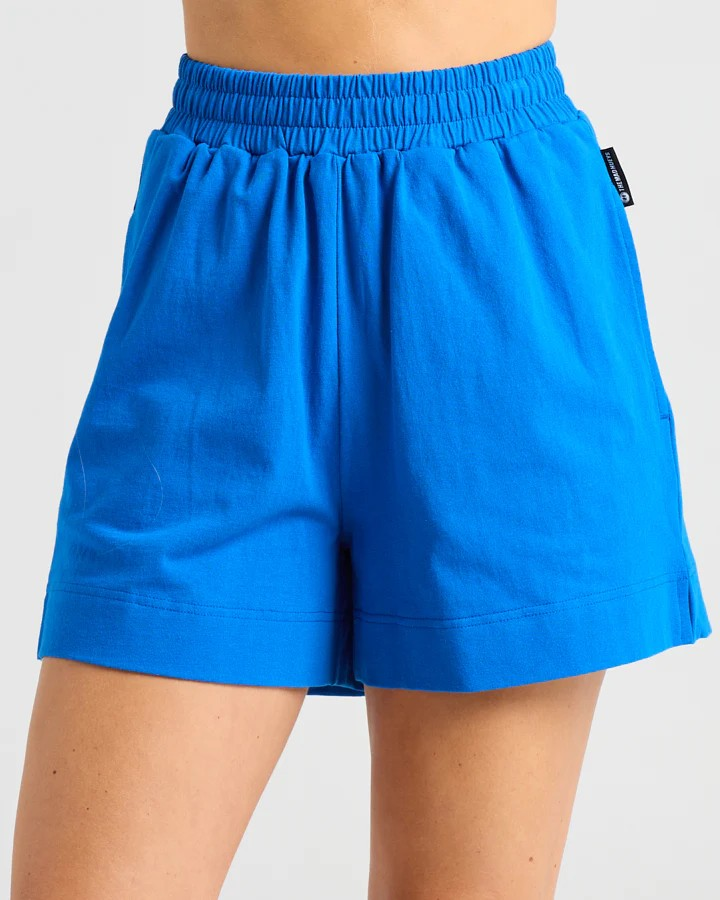 The Mad Hueys MERMAID MOTEL | WOMENS SHORTS - COBALT