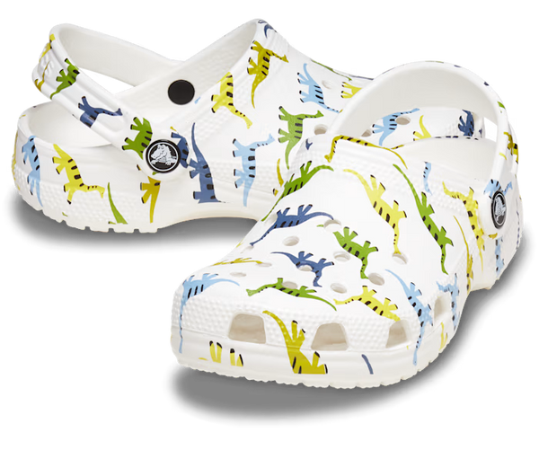 KIDS CLASSIC CHARACTER PRINT CLOG - Dinosaur