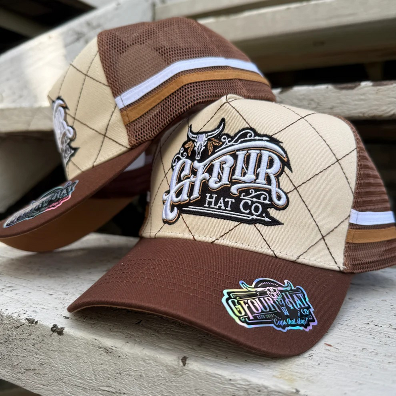 Gfour "Tiramisu"- Brown-Trucker Cap