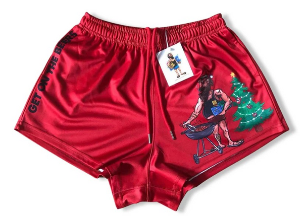 AFS "Christmas" Footy Shorts (With Pockets)