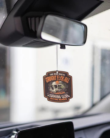 The Mad Hueys CAUGHT FK ALL | AIR FRESHENER - BLACK