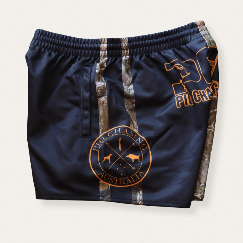 PCA Footy Shorts - Real Camo