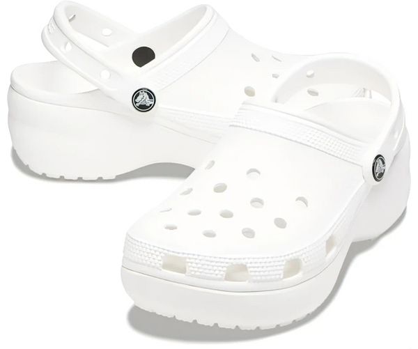 Women's CLASSIC PLATFORM CLOG - White