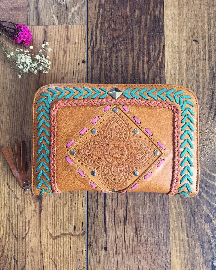 MAHIYA Gypset Wallet -Tan