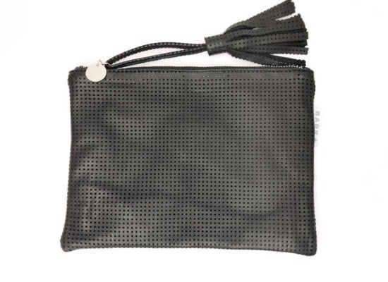 Black - Shelby Clutch Bare Leather