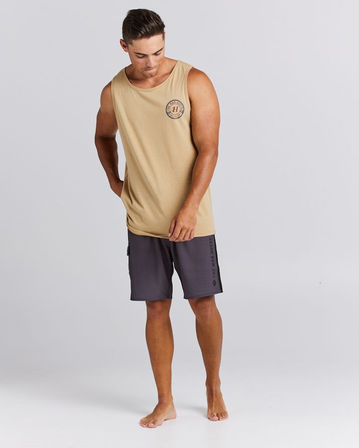 The Mad Hueys Surf Fish Party Tank - Tan