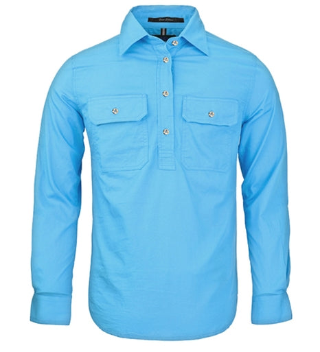Cornflower - Women's Half Button Pilbara