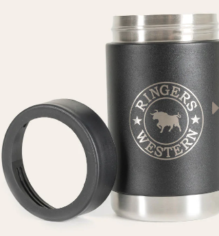 RINGERS WESTERN Escape Can Cooler - Black