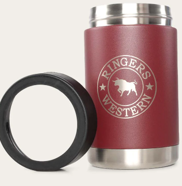 RINGERS WESTERN Escape Can Cooler - Maroon