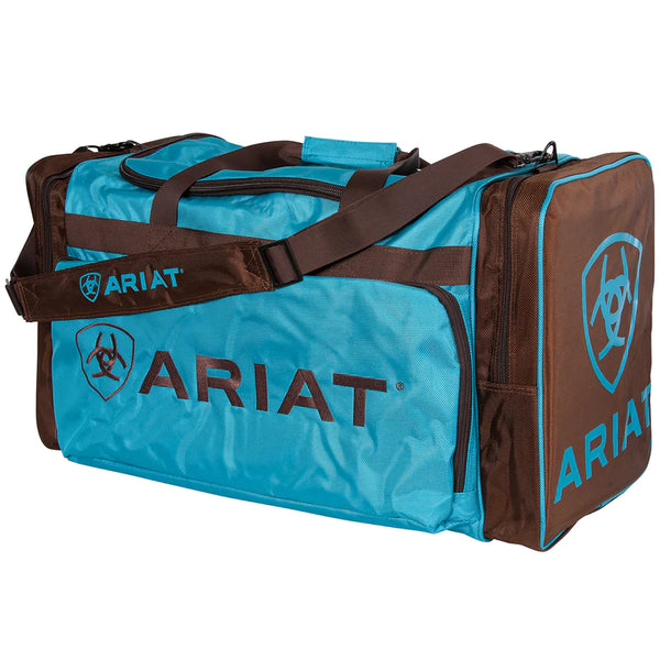 ARIAT Full Size Gear Bag - Turquoise / Brown