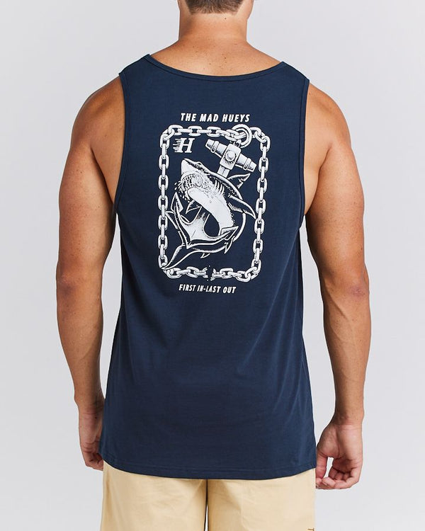 The Mad Hueys Anchor Shark Tank - Navy