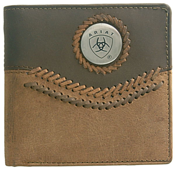 Ariat Bi-Fold Wallet - Two Toned Accents